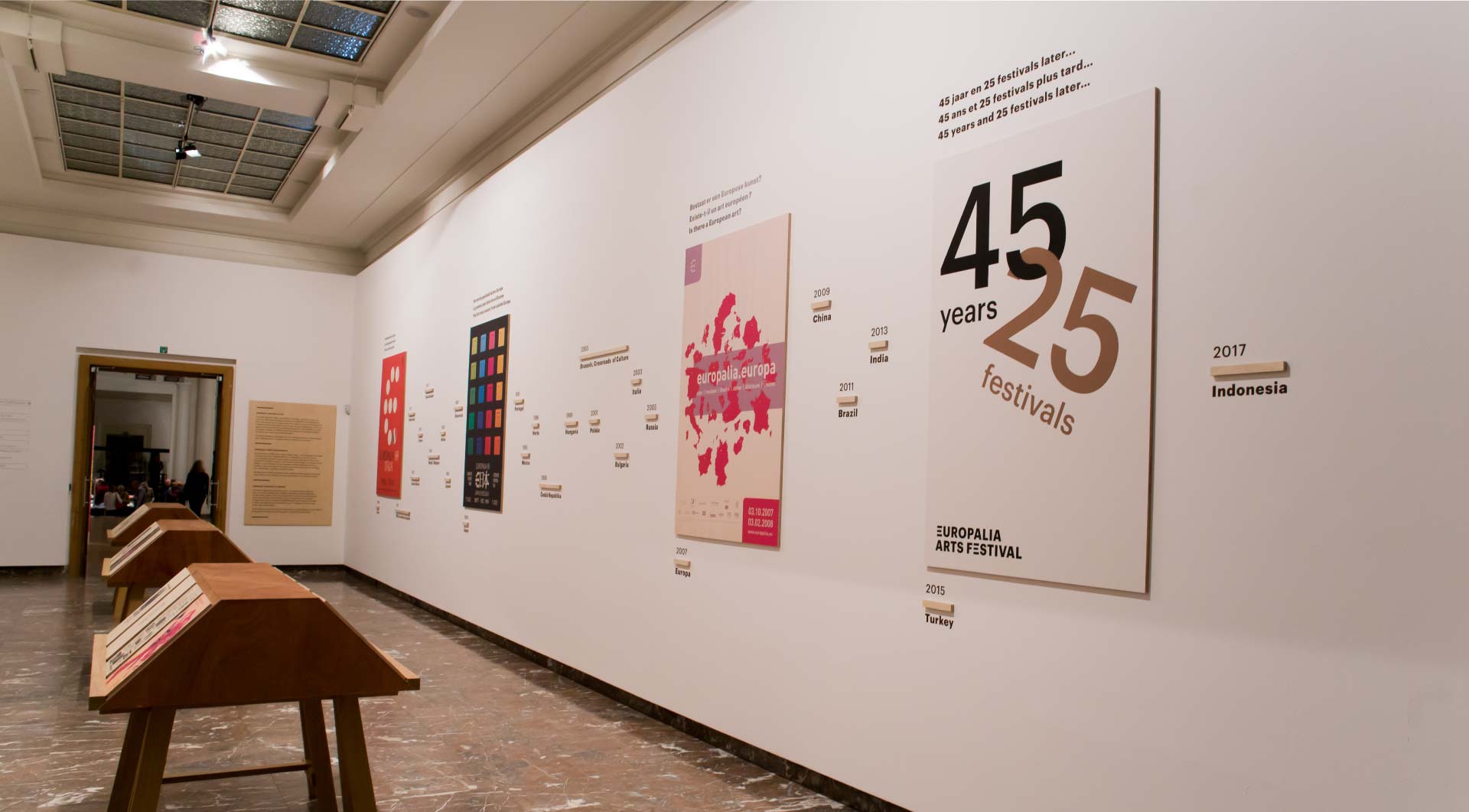 TAVU imprime et monte l'expo Europalia 45 ans d'existence et sa 25e édition